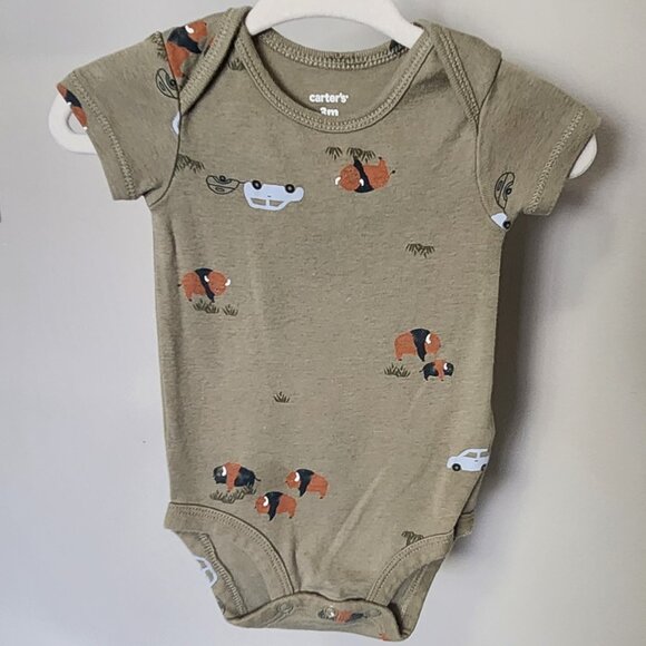 Carter's Baby Boy Onesie Set size 3 months Cactus Theme - Picture 4 of 4